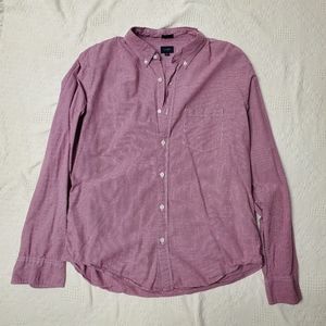 J. Crew Slim Fit Men's Plaid Casual Button Down